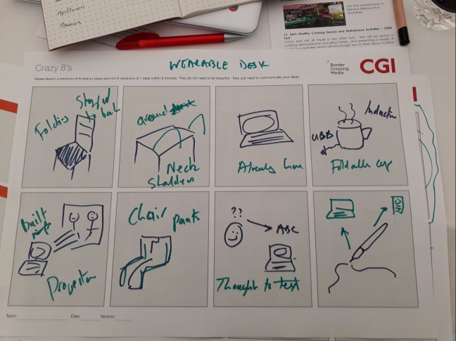 Crazy 8s – Thoughts from a Guerrilla Worker
