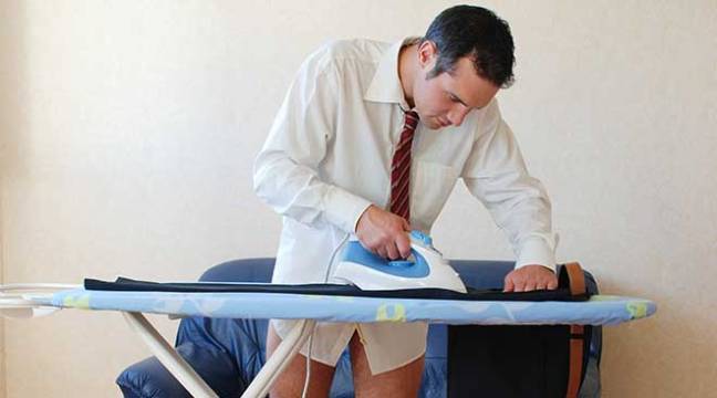 ironing